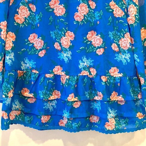 Mudd Flora Blouse Size 14.5 - Picture 2 of 7